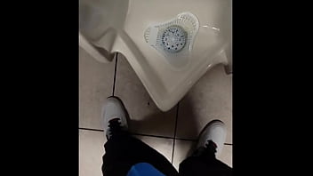 Real Risky Johnholmesjunior Shooting Cum Load In Busy Vancouver Public Mens Bathroom